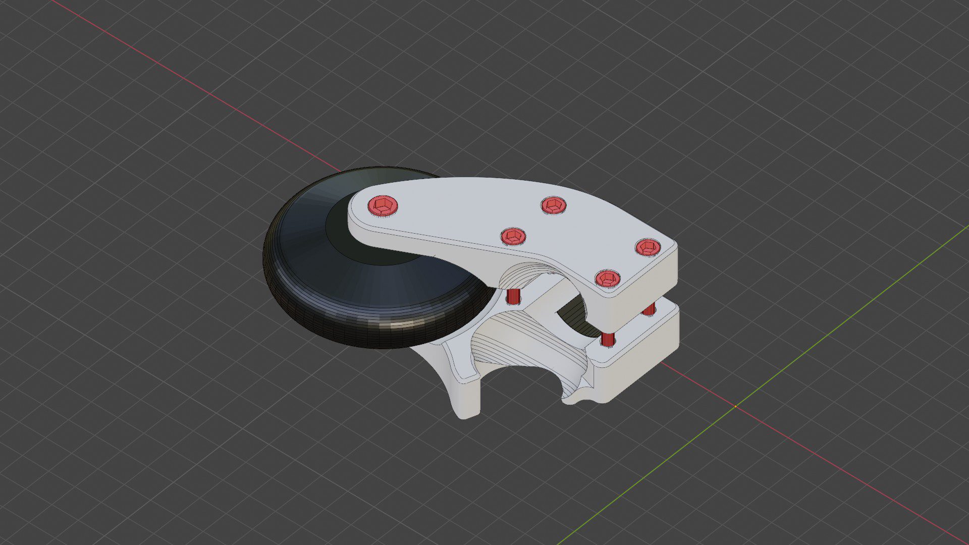 Playseat Challenge X: Lock-Mod X Roller Wheels (digital file)